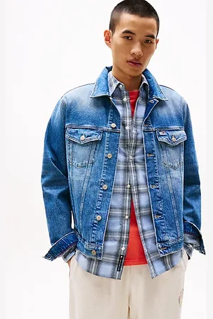 Tommy Hilfiger Ryan Truckerjacke mit Wappen-Stickerei hinten