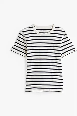 Tommy Hilfiger Adaptive Slim Fit T-Shirt mit Flag-Stickerei