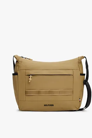 Tommy Hilfiger Messenger-Crossbody-Bag mit Metall-Logo