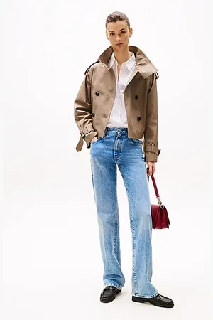 Tommy Hilfiger Relaxed Bootcut Jeans mit hohem Bund