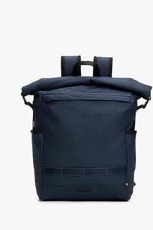 Tommy Hilfiger Rucksack mit Rolltop und Metall-Logo