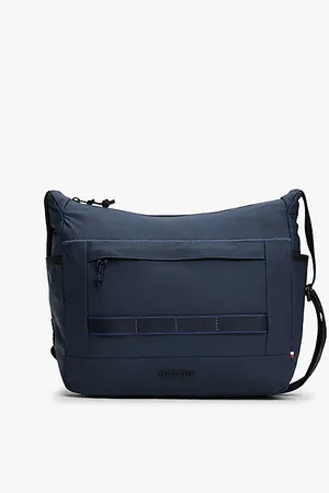 Tommy Hilfiger Messenger-Crossbody-Bag mit Metall-Logo