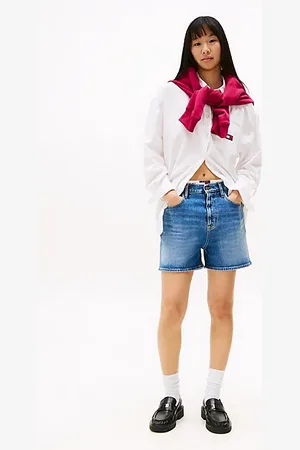 Tommy Hilfiger Regular Mom Jeans-Shorts