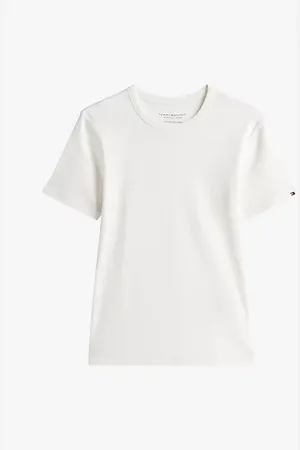 Tommy Hilfiger Adaptive Slim Fit T-Shirt mit Flag-Stickerei