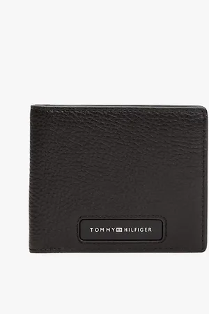 Tommy Hilfiger Corporate Bifold-Leder-Geldbörse