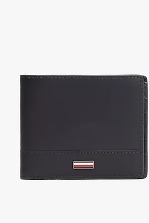 Tommy Hilfiger Corporate Bifold-Leder-Geldbörse