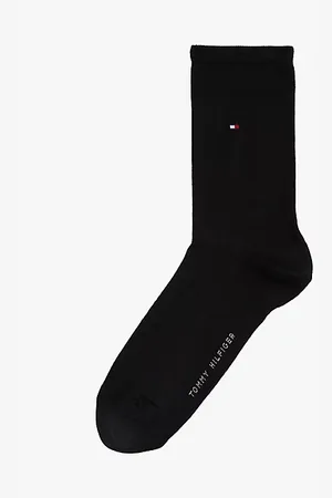Tommy Hilfiger 1er-Pack bestickte Flag-Socken mit Seide