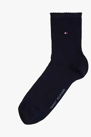 Tommy Hilfiger 1er-Pack gerippte kurze Socken