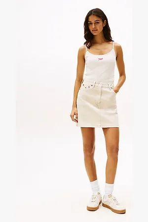 Tommy Hilfiger Mom Fit Rock mit Stückfärbung