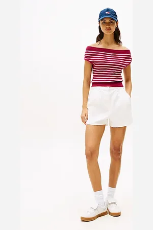Tommy Hilfiger Claire Jeans-Shorts mit hohem Bund