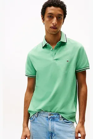 Tommy Hilfiger Slim Fit Poloshirt mit Kontrast-Detail