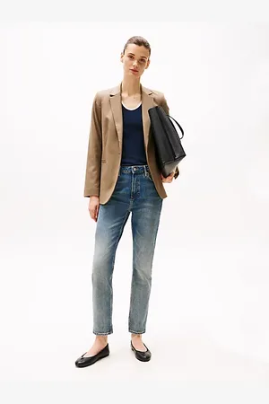 Tommy Hilfiger Slim Jeans mit hohem Bund