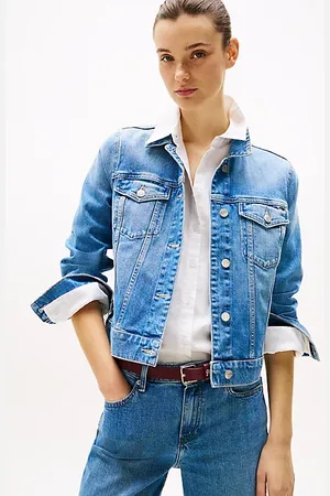 Tommy Hilfiger Slim Fit Jeansjacke mit Fade-Effekt
