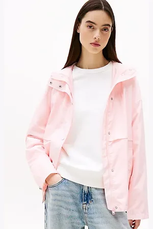 Tommy Hilfiger Oversized Fit Windjacke mit Kapuze