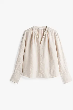 Tommy Hilfiger Adaptive Relaxed Fit Bluse aus Leinen