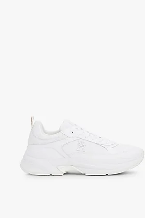Tommy Hilfiger Klobiger Ledersneaker mit Strukturmix