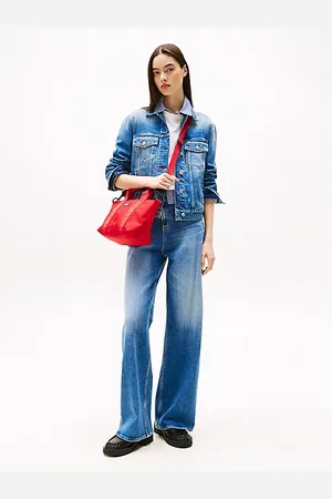 Tommy Hilfiger Claire Jeans mit weitem Bein und hohem Bund