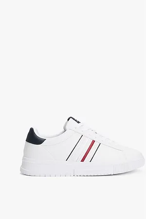 Tommy Hilfiger Ledersneaker mit tiefgeprägtem Logo