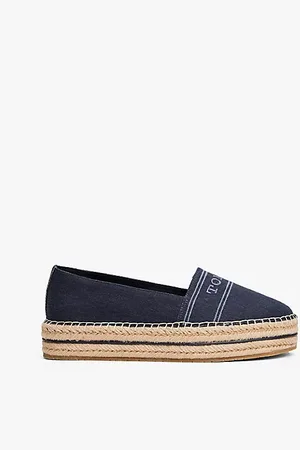 Tommy Hilfiger Plateau-Espadrille aus Denim