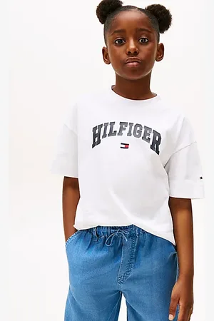 Tommy Hilfiger Varsity T-Shirt mit Logo im Melange-Look