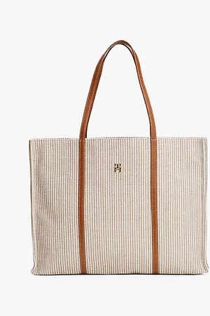 Tommy Hilfiger Strand-Shopper aus Canvas