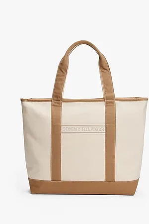 Tommy Hilfiger Strand-Shopper aus Canvas