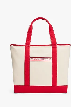 Tommy Hilfiger Strand-Shopper aus Canvas