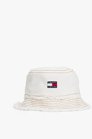 Tommy Hilfiger Heritage Denim-Fischerhut mit Fransen