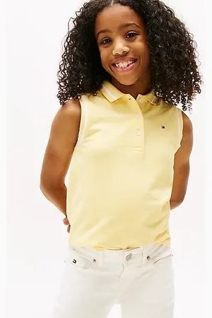Tommy Hilfiger Ärmelloses Poloshirt mit Kontrast-Details