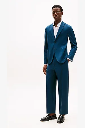 Tommy Hilfiger Gabardine-Hose mit Bügelfalten