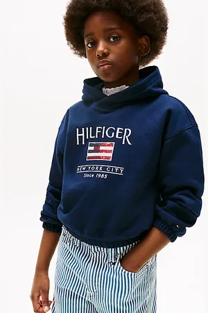 Tommy Hilfiger Hilfiger Relaxed Fit Hoodie mit Pailletten