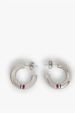 Tommy Hilfiger Creolen aus Edelstahl