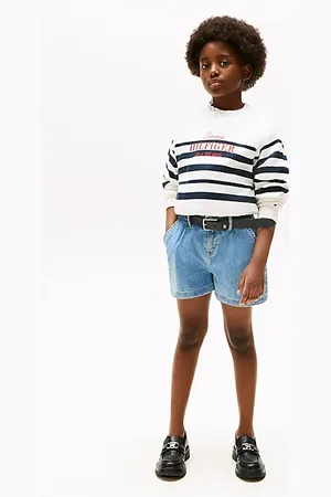 Tommy Hilfiger Jeans-Shorts mit weitem Bein