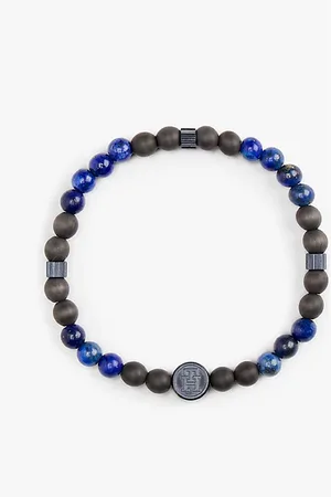 Tommy Hilfiger Armband mit TH-Monogramm und Lapislazuli