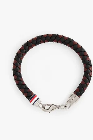 Tommy Hilfiger Armband aus geflochtenem Leder