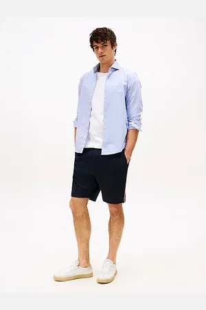 Tommy Hilfiger Sweat-Shorts mit Global-Streifen
