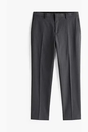 Tommy Hilfiger Nadelstreifen-Hose mit hohem Baumwollanteil