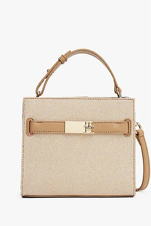 Tommy Hilfiger Heritage Crossbody-Satchel aus Canvas