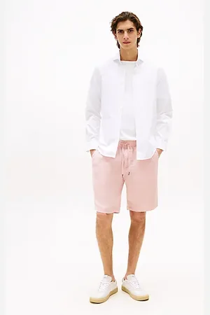 Tommy Hilfiger Harlem Relaxed Fit Shorts aus Leinenmix