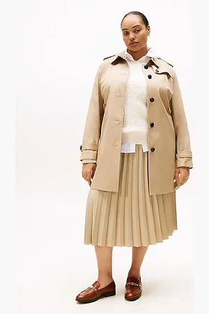 Tommy Hilfiger Curve Midi-Faltenrock