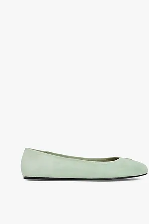 Tommy Hilfiger Ballerina aus Wildleder mit TH-Monogramm