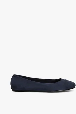 Tommy Hilfiger Ballerina aus Wildleder mit TH-Monogramm