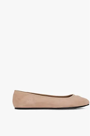 Tommy Hilfiger Ballerina aus Wildleder mit TH-Monogramm