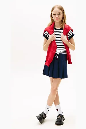 Tommy Hilfiger Minirock mit Falten-Design