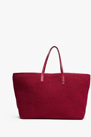 Tommy Hilfiger The Sofia Capsule Strandtasche aus Leder