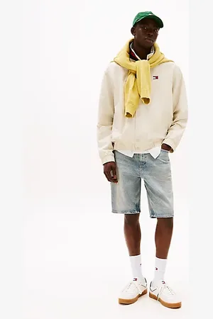 Tommy Hilfiger Isaac Relaxed Fit Jeans-Shorts mit Fade-Effekt
