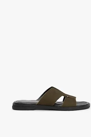 Tommy Hilfiger Premium Lederpantolette mit Cut-outs