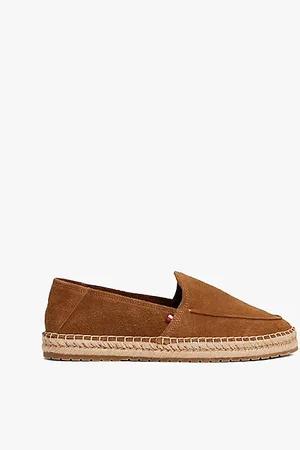 Tommy Hilfiger Loafer aus Wildleder mit Seil-Sohle