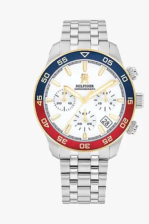 Tommy Hilfiger Edelstahl-Chronograf mit Farbverlauf