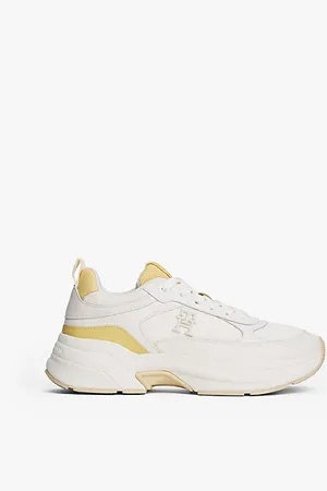 Tommy Hilfiger Klobiger Ledersneaker mit Strukturmix
